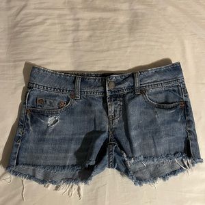 jean shorts size 4 long